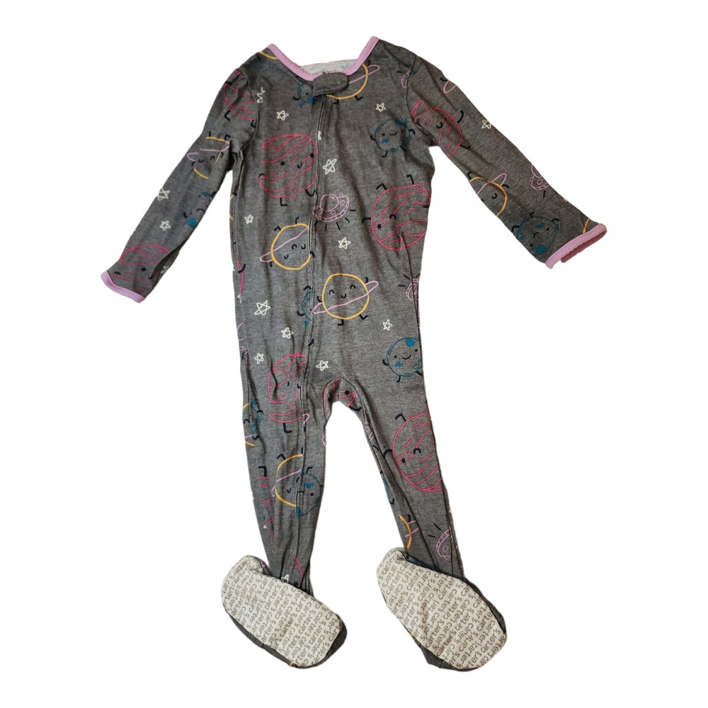 Carter's Full-zip Footed Pajamas 3T